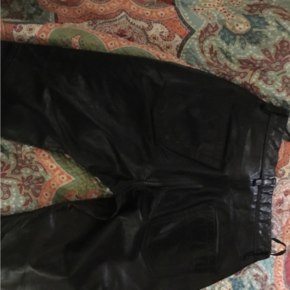 Gap leather pants - Picture 2 of 5